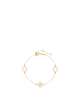 TORY BURCH 汤丽柏琦 勿忘我系列 花卉坠饰手链153713