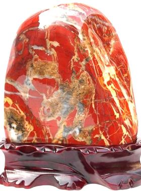 假一赔三南非红玛瑙鸡血天然石头