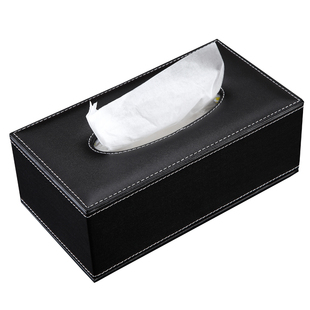 高档欧式抽纸盒定做简约客厅办公家用纸巾盒定制可印logo餐巾纸盒