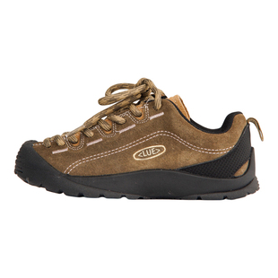 男童运动鞋2026春秋季新款儿童户外登山鞋女童防滑透气真皮休闲鞋