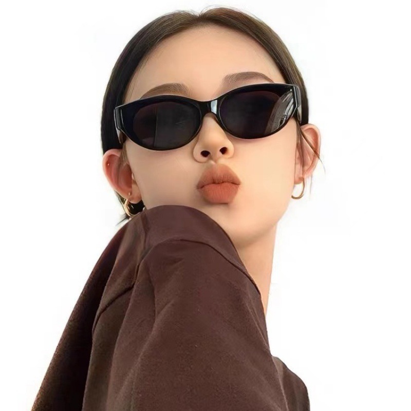 新品 2024新款网红爆款GM墨镜复古猫眼男女夏ins分防紫外线防蓝光