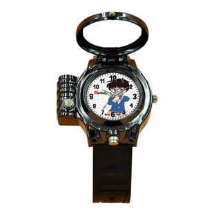 动漫柯南红外线激光儿童石英男孩运动款超火电子中学生手表夜光男