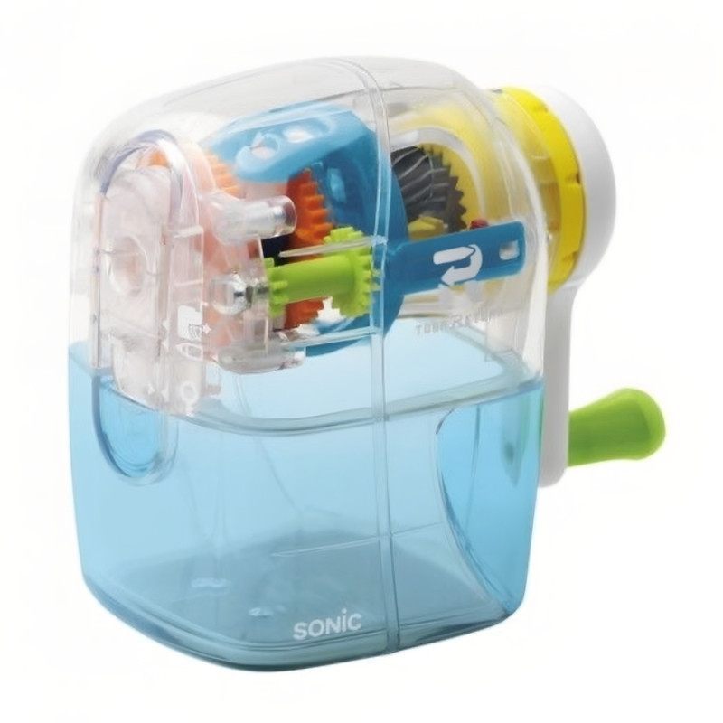日本SONIC透明手动卷笔器
