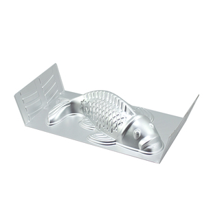 铝制烘焙工具年年有鱼年糕蒸模果冻馒头八宝饭千层糕鲤鱼形模具