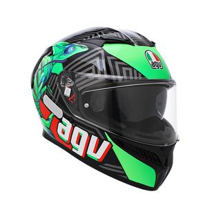 AGV K3个性花色摩托车头盔双镜片全盔四季机车官方旗舰店