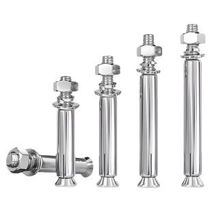 国标304不锈钢膨胀螺丝加长拉爆高强度8mm膨胀螺丝大全m12m8螺丝