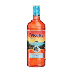 Finsbury金酒血橙杜松子酒 bloodorange20%vol芬伯利蒸馏酒700ml