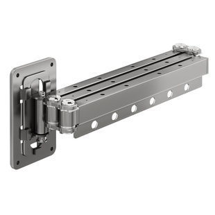 折叠晾衣架阳台家用室内隐形伸缩晾晒杆凉衣神器隐藏式壁挂晒衣架