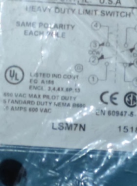 议价全新原装正品 美国霍尼韦尔HONEWELL 限位开关 LSM7N