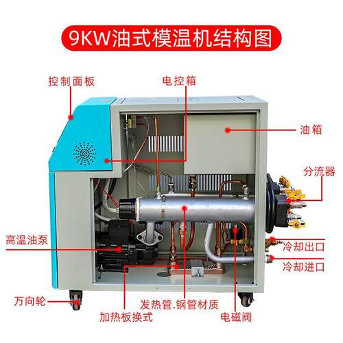 现货油式自动温控吸料机模温机注塑模加热控温机温控机升温恒温机
