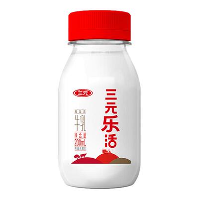 三元鲜活乐活牛奶小瓶冷藏牛乳