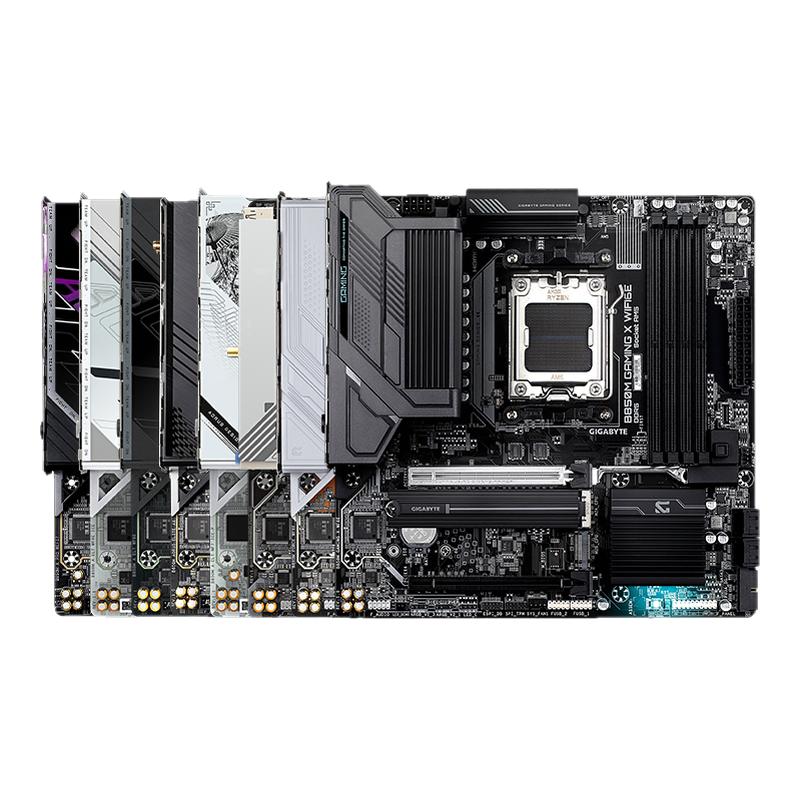 技嘉A520M超耐久B55小雕B65冰雕白魔鹰电竞雕战鹰魔鹰X猎鹰大主板