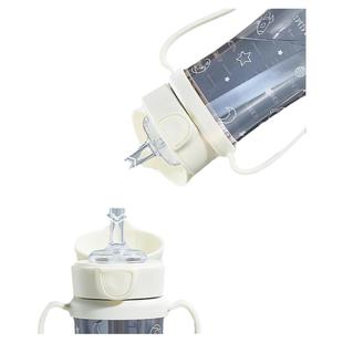 适配格罗咪咪吸管配件奶瓶鸭嘴学饮奶嘴重力球1岁儿童直饮喝水杯