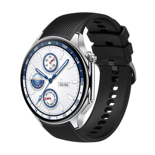 适用OPPOwatchX表带OPPO运动弧形手表带硅胶22mm腕带非官方oppox