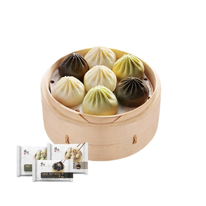 锋味派灌汤小笼包速食小笼包子半包点