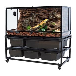 新派Reptizoo爬宠饲养箱守宫蜥蜴蛇爬虫繁殖箱架子可叠层幼体爬柜
