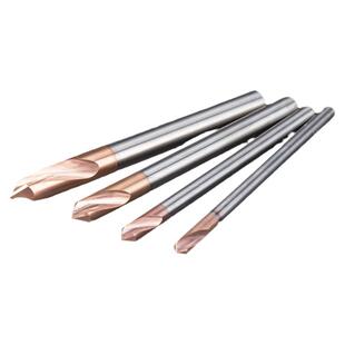 沪豪钨钢铣刀定点钻合金定位钻倒角刀加长点孔中心钻头定心钻90度