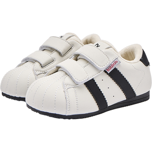 巴拉巴拉宝宝鞋子男童女童加绒运动秋冬季款童鞋儿童软底阿甘鞋潮