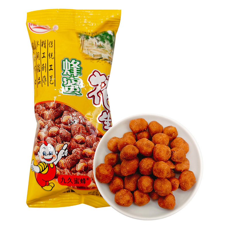 福恭旺蜂蜜花生散装怀旧零食小吃