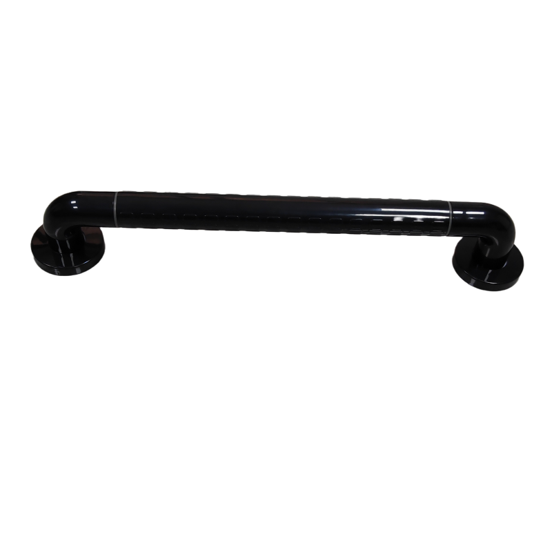 黑色浴室安全扶手美式卫生间马桶防摔拉手不锈钢老人厕所防滑栏杆