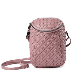 2025新款小包包编织包休闲手机包单肩斜跨包简约女包胸包马鞍包