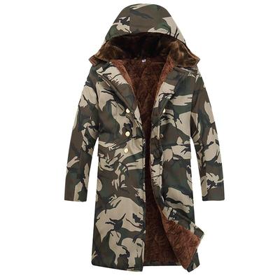 棉袄男冬季冷库防寒服棉大衣长款