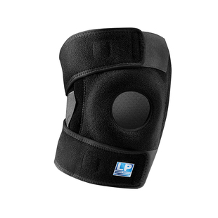 LP 733CN 透气弹簧支撑型护膝 登山舞蹈网排足篮羽毛球运动护膝