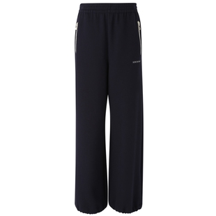 IIIVIVINIKO春季新款简约宽松收脚口直筒休闲长裤子女C414812339A