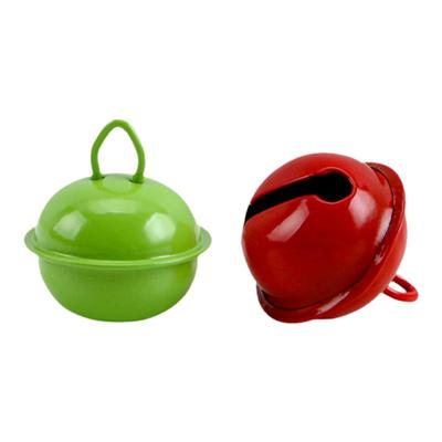 14-22mm彩色圆铃铛DIY饰品钥匙扣配件材料挂件宠物糖果色烤漆铃铛