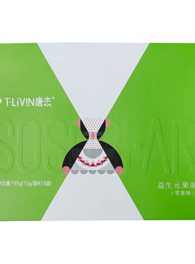 唐恋益生元果冻苹果味吸吸果冻条