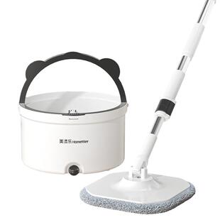 美添乐清污分离拖把桶旋转免手洗家用一拖净自动甩干懒人拖把神器