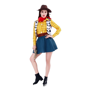 万圣节套装服装cosplay成人装扮服饰玩具总动员胡迪衣服亲子搞怪