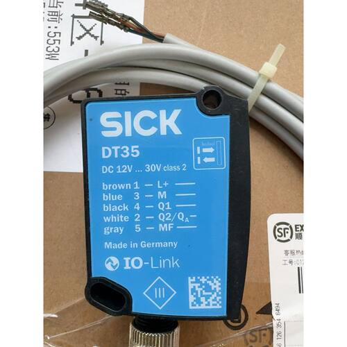 议价，DT35激光测距传感器德国原装IOLink接口DC1230V供电正品保