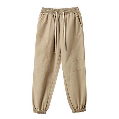 回力男士工装裤子春季束脚休闲裤