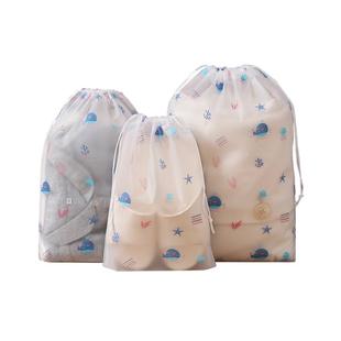 抽绳束口袋旅行必备衣服收纳袋行李衣物旅游分装防水内衣裤脏衣袋