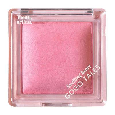 戈戈舞单色烘焙腮红盘膨胀收缩色低饱和度秋冬胭脂自然女学生平价
