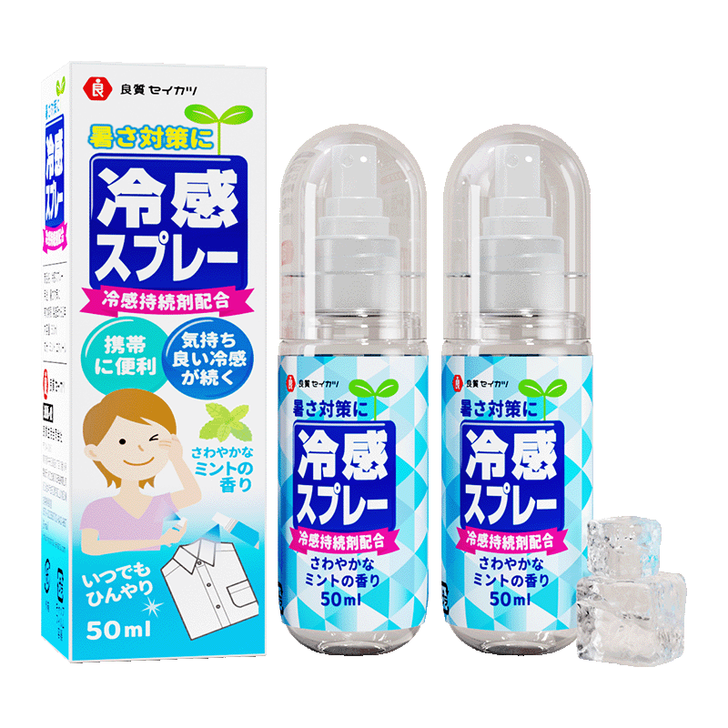 日本品牌降温喷雾贴冰凉退热