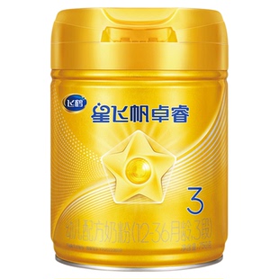 育儿补贴】飞鹤星飞帆卓睿奶粉3段官方旗舰店750g三段奶粉正品