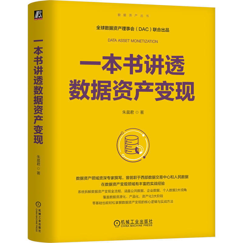 官网正版 一本书讲透数据资产变现 朱晨君 CDO 数据要素 数据资产 数据金融 数据治理 数据交易 数字经济 数据产品 数据空间