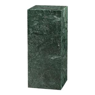 天然大理石底座意式极简酒店会所售楼处玄关走廊装饰摆台定制边几