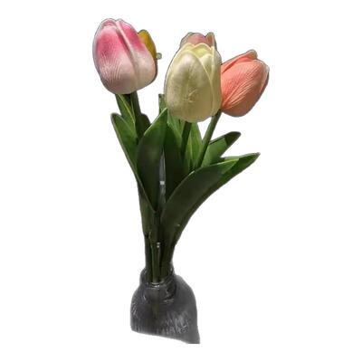 郁金香车载花束ins中控台摆件
