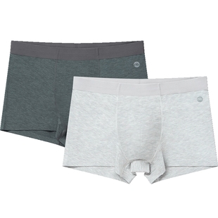 Nest Designs男士内裤春秋款男士平角裤竹纤维弹力短裤舒适透气