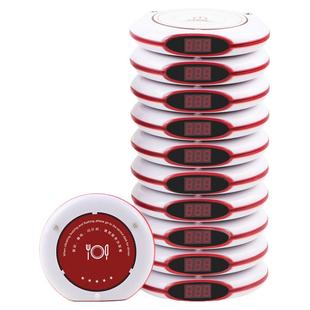 麻辣烫取餐器无线叫号器餐饮冒菜震动响铃点甜品店美食城排队等位号码牌餐桌酒店银行喊号机西餐厅等候方圆盘