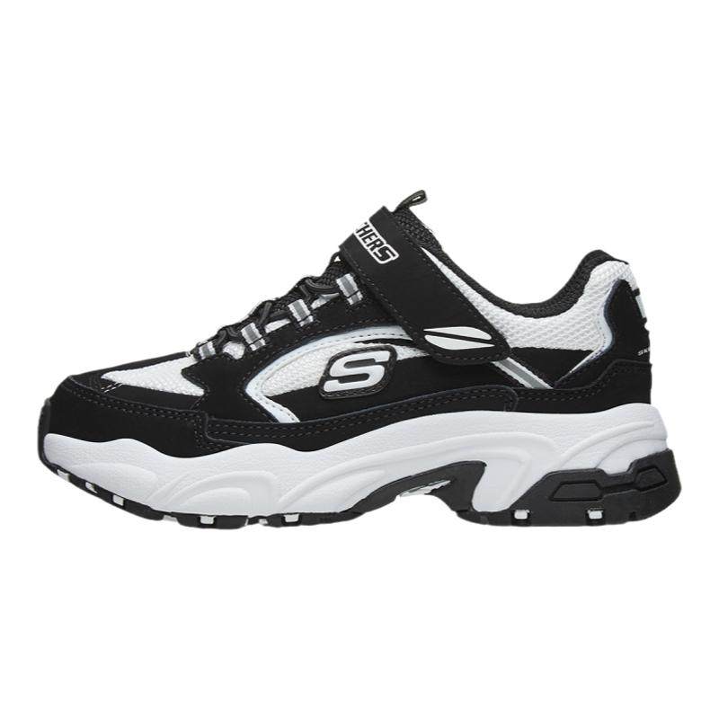 Skechers斯凯奇秋冬新款男童复古拼接熊猫轻质耐磨运动鞋98170L