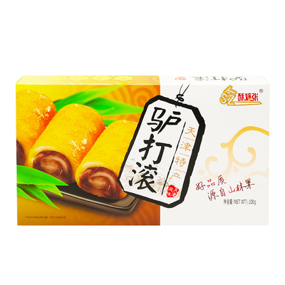 天津特产驴打滚龙须酥糕点礼盒
