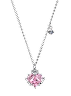 原创S925纯银守护甜心项链高级感