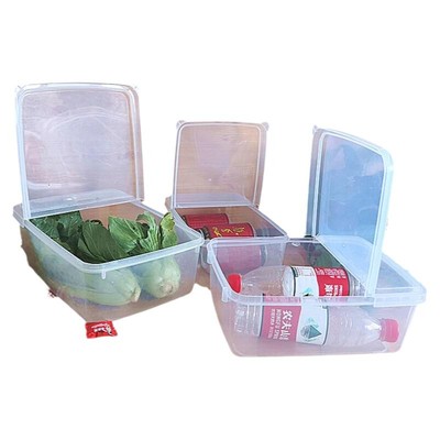 翻盖食品级保鲜盒厨房冰箱收纳盒