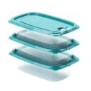 拍2件！茶花保鲜盒3个装