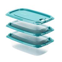 茶花保鲜盒食品级冰箱收纳盒冷冻专用水果便当盒塑料野餐盒子饭盒