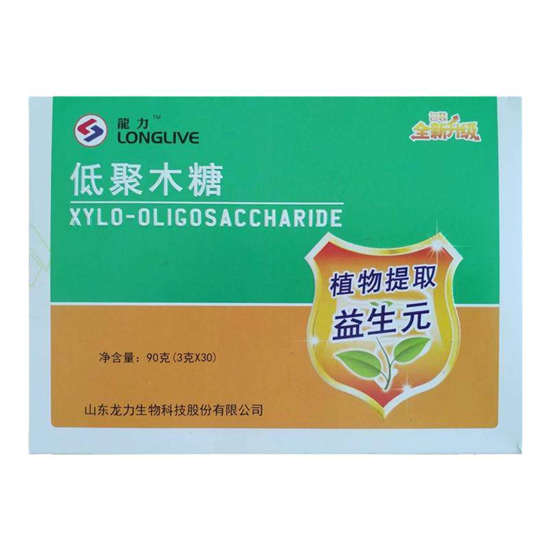 龙力95型低聚木糖粉30袋/盒正品